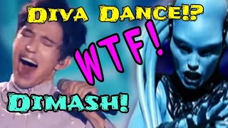 DIMASH is an ALIEN I know it  DIVA DANCE  MIND BLOWN [upl. by Edie]