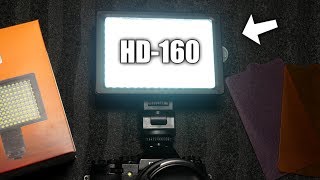 HD160 LED Video Light  Unboxing amp First Look [upl. by Calvert]