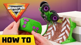 How to Do Epic Monster Jam Stunts with 164 Grave Digger RC [upl. by Liliane]