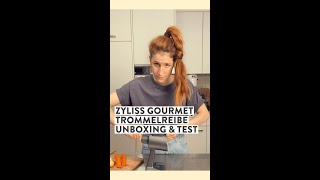 Zyliss Gourmet Trommelreibe – Unboxing amp Test von Streusel [upl. by Maryrose261]