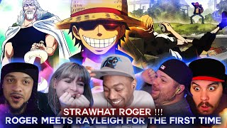 Roger Meets Rayleigh For The First Time  Strawhat Roger  Reaction Mashup [upl. by Helfant]