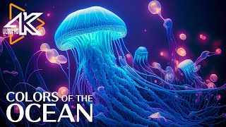 Aquarium 4K VIDEO UHD 🐠 Beautiful Relaxing Coral Reef Fish  Relaxing Sleep Meditation Music 15 [upl. by Sollie]