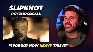 MUSIC DIRECTOR REACTS  Slipknot  Psychosocial OFFICIAL VIDEO [upl. by Eilrak]