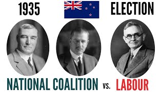 New Zealand Elections In History 1935 NZ Election [upl. by Aleac]