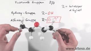 Funktionelle Gruppen Teil 23  Organik Grundlagen [upl. by Zolly]