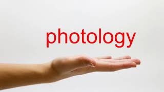 How to Pronounce photology  American English [upl. by Jary]