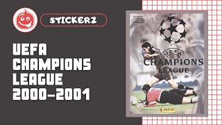 Álbum de figurinhas  UEFA Champions League 20002001 [upl. by Dyche]