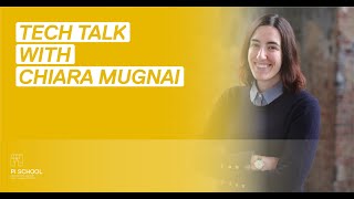 Tech Talk with Chiara Mugnai CTO and cofounder of Eoliann [upl. by Neill]