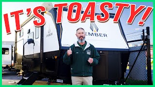 Staying Toasty 2024 Ember RV Overland Series 191MSL Travel Trailer Tour  Beckleys RVs [upl. by Warrin]