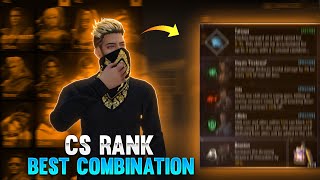 Cs Rank Best Character Combination In Free Fire  Best Character Skill For Cs Rank [upl. by Freeman560]