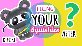 Squishy Makeovers Fixing Your Squishies 33 [upl. by Nnayrb]