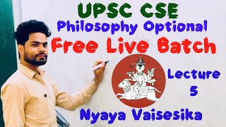 Nyaya  Vaisesika Philosophy Part 1 [upl. by Ahsienek]