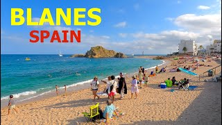 🇪🇸 Blanes Spain 2023  Hidden Pearl on the Mediterranean Sea 🌞 4K UHD [upl. by Isnan131]