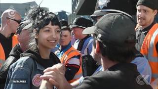 Saffiyah Khan on her confrontation with Far Right leader [upl. by Yevad]