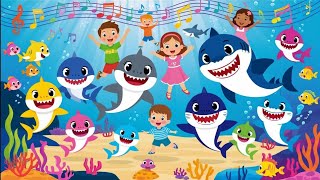 Baby Shark Song  Colorful Rainbow Baby Shark  Baby Shark Dance [upl. by Adnohs]