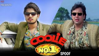 Coolie No 1 Comedy Scenes  Spoof  Govinda  Shakti Kapoor  Mazak Mazak Me [upl. by Yettie48]