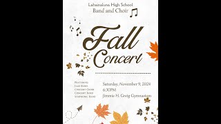 2024 Fall Concert Lahainaluna High School Jazz Band [upl. by Assanav]