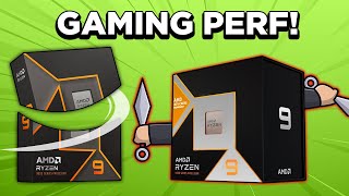 FIRST Gaming Benchmarks For Ryzen 9950X3D And 9800X3D [upl. by Olcott]