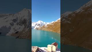 Lake Sabbioni beautiful travel nature video mountains new snow italywildlife [upl. by Annavahs]