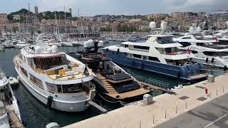 view from Palais des Festivals et des Congrès cannes [upl. by Knorring]