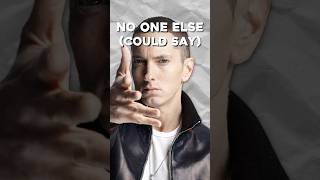 Lyrics ONLY Eminem Could Say [upl. by Adnerak]