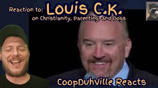 Louis CK Live Comedy REACTION with Coop [upl. by Mairam]