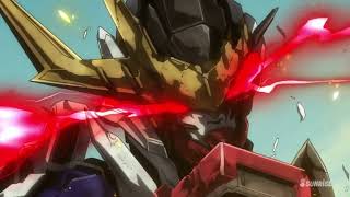 Tekkadan last stand  Gundam Barbatos last fight  Gundam ironblooded orphans ss2 ep 50 [upl. by Karon]