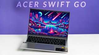 2024 Acer Swift Go Review  GREAT Battery life  Good Performance [upl. by Otineb384]