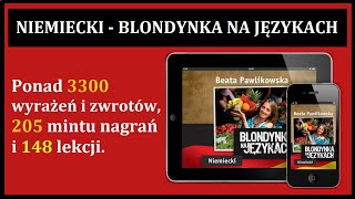 NIEMIECKI 🇩🇪 Blondynka Na Językach Kurs Niemieckiego MP3  Beata Pawlikowska [upl. by Lorianne]