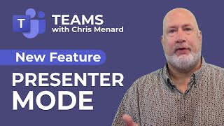 Teams  Presenter Mode  Standout Sidebyside or Reporter view [upl. by Radie]