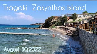 Tragaki Tour August 302022  Zakynthos island Greece  Living in Zante [upl. by Patman]