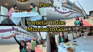 Cordelia Cruise Mumbai to Goa  Payal Panchal Vlog  Cordelia Cruise  Mumbai to Goa [upl. by Ekeiram214]