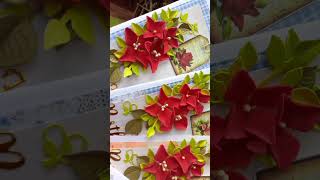 foaming flowers papercraft fullpack how howto howtomake paper flowerart viral viralshort [upl. by Ylera]