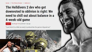 Helldivers 2 Devs Are Absolutely Based [upl. by Manouch]