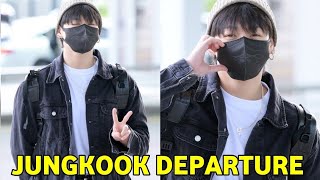 BTS Jungkook Departure To NYC For The VMAs Award Show Jungkook is off To VMAs 20230912 [upl. by Armond657]