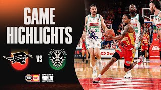 Perth Wildcats vs Tasmania JackJumpers  Game Highlights  Round 11 NBL24 [upl. by Nosiram]