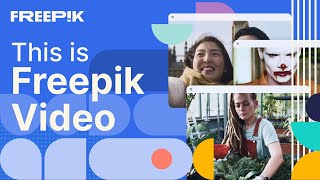 Introducing Freepik Video  Whats new on Freepik [upl. by Atnahs]