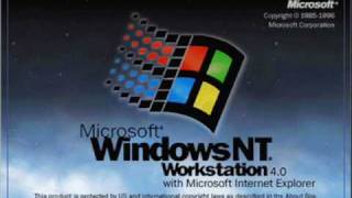 Windows NT 40 Startup and Shutdown Sounds [upl. by Heinrich608]