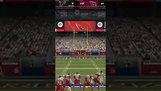 Madden GAME WINNING FG madden football nfl xfl footballskills [upl. by Tenner]