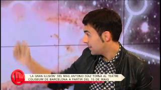 TV3  Divendres  Antonio Díaz quotel mago Popquot a quotDivendresquot [upl. by Gladdie128]