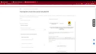 Tutorial Proceso de Inscripción Servicio Social [upl. by Enyrhtak238]