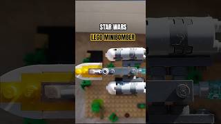 Star wars  lego mini edition of B bomber built with lego bricks lego legostarwars shorts toys [upl. by Gninnahc]