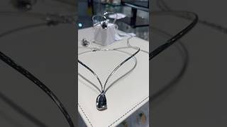 Дымчатый цвет 🩶🖤 кристалла Swarovski в безразмерном комплекте с гривной jewelry обзор shopping [upl. by Rossner]