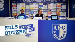 Pressekonferenz vor dem Spiel VfR Aalen gegen 1 FC Magdeburg [upl. by Therron]