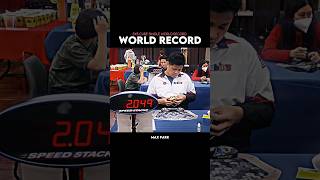 Max park 5x5 cube single world record rubikscube maxpark shorts [upl. by Johnna]