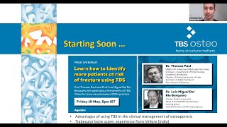 How to integrate Trabecular Bone Score TBS into osteoporosis management [upl. by Benil]