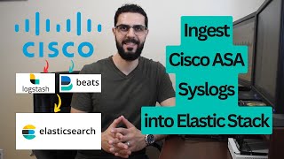 Ingest Cisco ASA Firewall Syslogs into the Elastic Stack [upl. by Ayila]