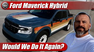 2022 Ford Maverick Hybrid 1 Year Test Drive Update [upl. by Ennaharas771]