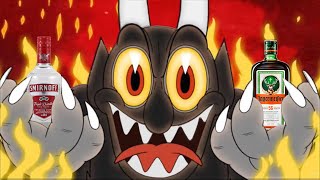 CUPHEAD BUT 1 DEATH  1 SHOT [upl. by Hcnarb55]