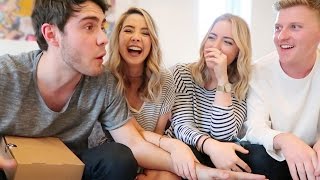 ZALFIE TRY HEALTHY SNACKS 3 POPPY amp SEAN [upl. by Eniowtna]